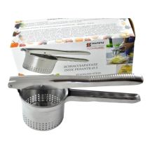 Svanera Schiacciapatate In Acciaio Inox Foro 3 Mm Qualità Pesante