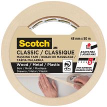 Scotch - Ruban De Masquage Classique 48 Mm X 50 M