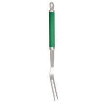 Grillgabel 43 cm aus Stahl mit Gummi