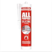 Evo-stik - 112896 All Purpose Flex Silicone Sealant Clear C20 Evoapfssc