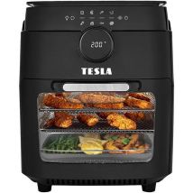 Tesla Qg800 Wifi Heißluftfritteuse Schwarz 12 Liter