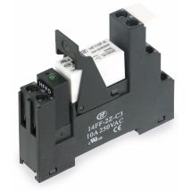 Relaisbaustein 14ff-2z-c3-1 & Hf115f/012-2zs4b, 12 V- - Hongfa