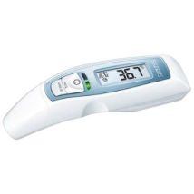 SFT 65 – 6-in-1 Thermometer – Fieberalarm – Messgenauigkeit Stirn ± 0,3°C, Ohr ± 0,2°C – Inkl. 2 x AAA Batterien