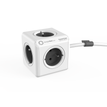 Powercube Extended Type E Indoor 5 Uscite Ac 1,5m Grigio Base Multipla - Base Multipla (indoor, 1,5m, 5 Uscite Ac, Type E (fr), Grigio, Ce, Kema Fr) -