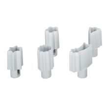 Ibili Set Butterdosen Silber 6-teilig