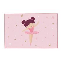 Tappeto ballerina Fun House 120 x 80 cm – 100% Nylon – Antiscivolo – Lavabile a secco