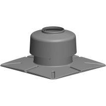 Atec Set Terminale Dn 100 Plastica 360x360mm, 2338