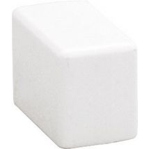 Tehalit - Juego De 2 Puntas Blancas Para Moldear, Al. 1,8 X Pr.1,8 Cm