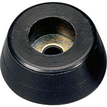 Monacor Hf-70 Piedino Di Fissaggio Nero 20 Pz.