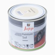 Bodenfarbe grau – 0,5 l – seidenmatt – 6-8m²/L – 30 Minuten – Jafep