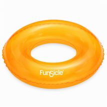 Funsicle – Materassino gonfiabile cilindrico trasparente giallo per piscina 66x18cm – Età raccomandata 9 anni e oltre