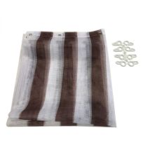 Tenda Zanzariera 150x250 Cm Riga Bianco/marrone