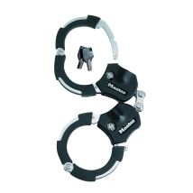 Esposas antirrobo MASTER LOCK – Acero – Longitud 360 mm – Diámetro 7,6 mm – 2 llaves incluidas