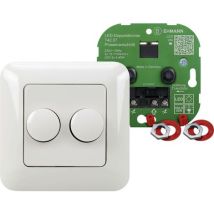 4260c0701 Unterputz Dimmer Geeignet Für Leuchtmittel: Led-lampe, Glühlampe, Halogenlampe Weiß - Ehmann