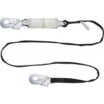 Cable de sustentación BFD Band L-0112 – 2 metros – Poliamida, Acero – Soporta 100 kg – Normas EN 354, EN 355:2002