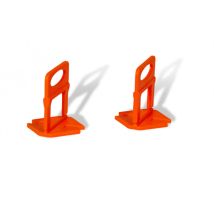 Edma - 3 Mm Level Selbstnivellierender Clip 500 Clips - 258155