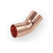 Kupferbogen 15 Mm, 45 Grad, Buchse/buchse