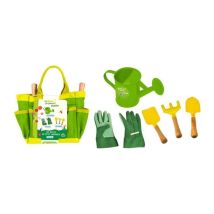 Borsa Da Giardinaggio 6 Pezzi - Planete Plante - Silence Ça Pousse - Da 3 Anni