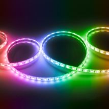 Striscia Da 60 Led 72w 4.000lm Smd5050 12vdc Ip68 Rgb Sommergibile X5m 40.000h [ca-5050-12v-ip68-rgb]-rgb