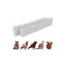 Dewdat - Balcony Pigeon Spike, Pigeon Repeller, Cat Repellent, Bird Repellent, Bird Scarer, Pigeon Scarer, Bird Tech, Garden Protection Spikes 3.6m (