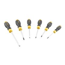 Bricoline - Stanley Stht16172-0 Cushion Grip Screwdriver Set, 6 Piece Sta016172
