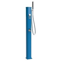 Douche Solaire Extérieur Jolly Go Formidra 20l 24x26x120cm Aluminium - Douchette Amovible, Mitigeur Et Rince Pieds 24x26x120cm