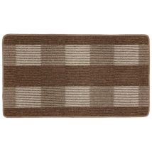 Tappeto Karree – 67x120 cm – Marrone – 100% polipropilene – Tappeto shaggy