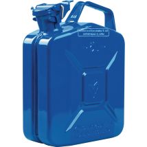 Tanica Carburante 5l Blu Segnale Ral 5005 Lamiera D'Acciaio L230xp120xh310mm Valpro