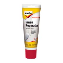 Argamasa de finalización 330 g – Relleno interior – Ideal para reparar agujeros y grietas – Color blanco