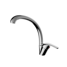 Wts - Mezclador Monomando De Fregadero Alto Giratorio - Teorema Golf Plus