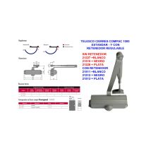 Telesco-verschlüsse Compac 1000 Standard Weiß As1159s.bl