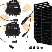 Ja Solar - Kit Solar Autoconsumo 2020w Con Microinversores Fotovoltaicos Ds3-h 960w De Apsystems