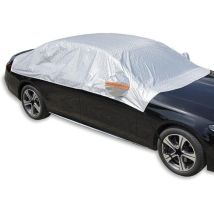 Funda Para Coche, Semi-impermeable, Para Automóviles, Resistente Al Sol, A La Lluvia Y Al Polvo, Ventanillas Laterales Y Traseras, Ajuste Universal 