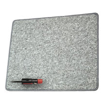 Procar Heizteppich 12 V 60x70 Cm Silber