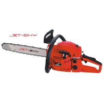 Kettensäge 45cc – 1,8 kW – 45 cm – Antivibrationssystem – Automatische Schmierung – Gewicht 6,2 kg