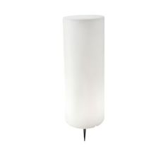 LIVOS Außenstehleuchte E27 Diffusor aus Harz max. 350mm IP54 100W weiß