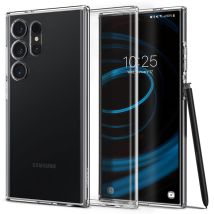 Samsung Galaxy S24 Ultra Spigen Liquid Crystal Hülle Transparent