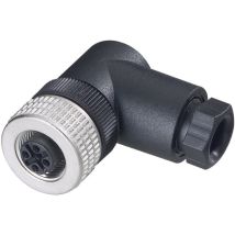 933 172-100-1 Sensor-/aktor-steckverbinder, Unkonfektioniert M12 Buchse, Gewinkelt Polza - Hirschmann