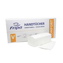 Fripa Fripa Comfort Serviettes En Papier Blanc 25x23 Cm