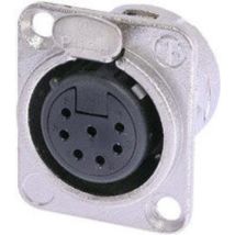 Neutrik - Base Xlr Hembra 7pin Tipo D Nc7fdl-1