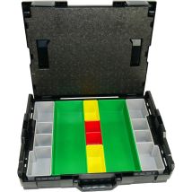 Bs Systems L-boxx 102 Nero Incl. Set Inserti 8 Pezzi.