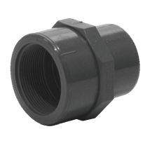 Conector De Hierro - Presión De Pvc Hembra Roscada - Macho Para Pegar 33x42 - 50