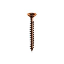 5 X Sc Vite Truciolare Tsp Pz 3 X 25mm Bronzata 50 Pz