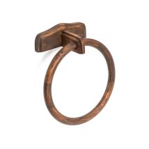Metaform - Portacepillos Accesorios Baño Arte Pobre De Madera Y Cerámica Mod. Mathilde