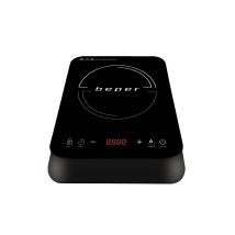 Bf.700 – Piastra A Induzione, Portatile Con Superficie In Cristallo Antigraffio, Pannello Digitale, 10 Livelli Di Potenza, 10 Temperature Da 60° A 240