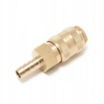 Raccord Rapide Pneumatique Pour Tuyau Avec Vanne À Chevrons 6 Mm En Laiton