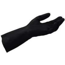 Chemikalienhandschuh UltraNeo 401 – Neopren, Naturlatex – 310 mm, 0,55 mm – EN 388:2016, EN 374:2016 – Schwarz