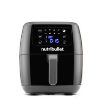 Nutribullet Heißluftfritteuse XXL Digital 7L 1800W 8 automatische Kochfunktionen LED-Display mit Timer