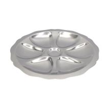Chevalier Diffusion Piatto 6 Ostriche Inox 25 Cm