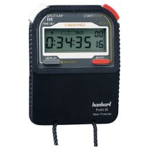Cronometro Pro 25 1/100 sec Digitale – Display LCD 7 cifre – Alloggiamento ABS resistente all'acqua – Hanhart